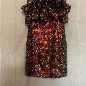 Sparkling Multicolor Kids Dress